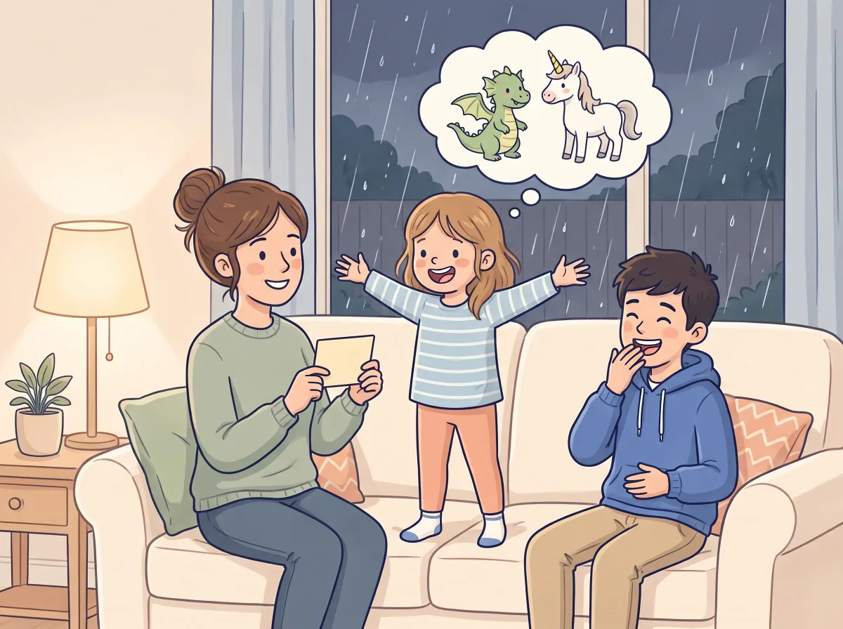 Would you rather night: a parent and child doing it together