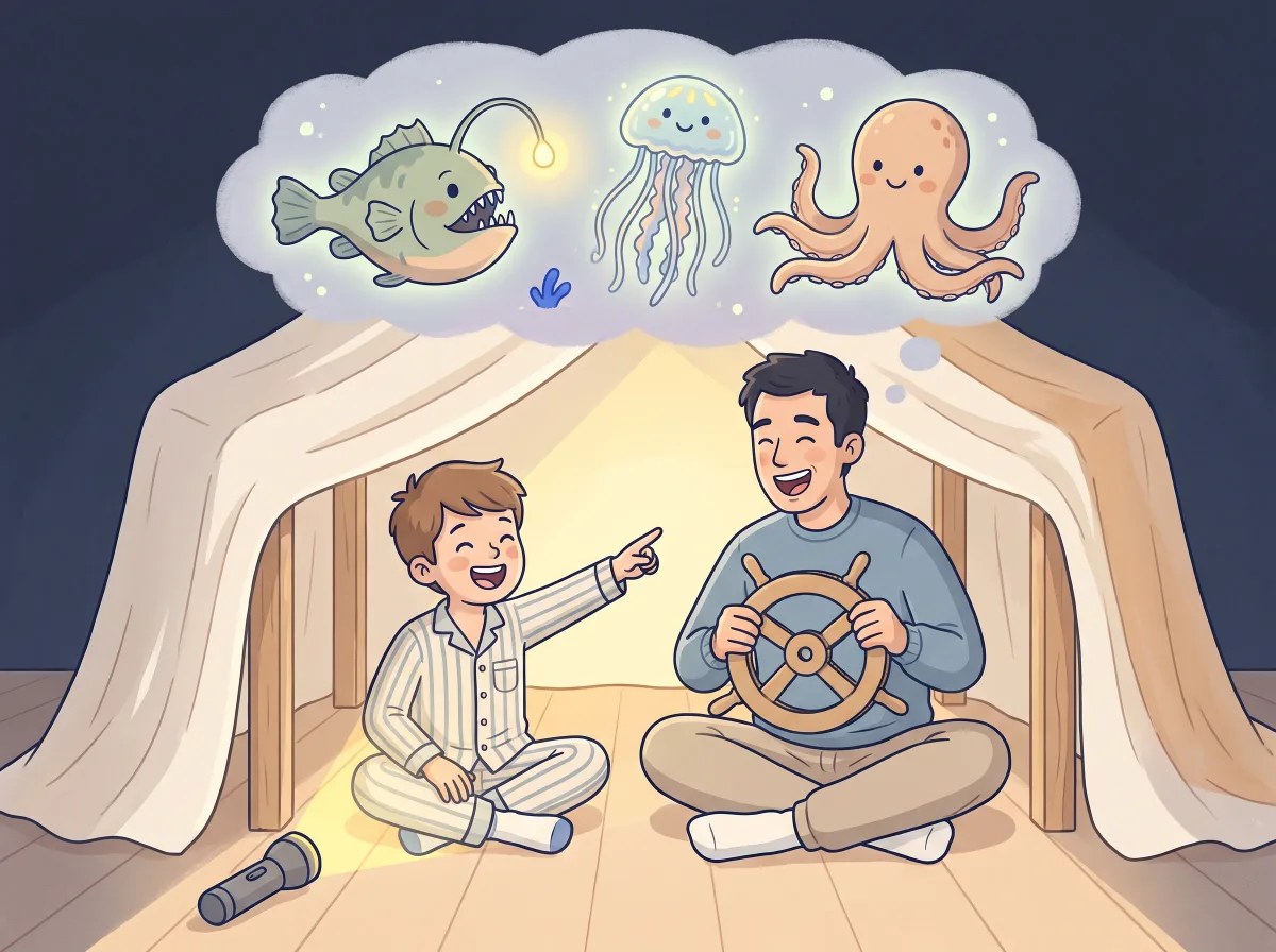 Down in the Deep: a parent and child doing it together